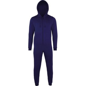 Warme Onesie - Donkerblauw - Katoen/Polyester