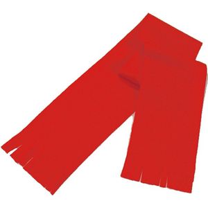 Voordelige Polar Fleece Sjaaltje Rood Voor Kinderen - Sjaals