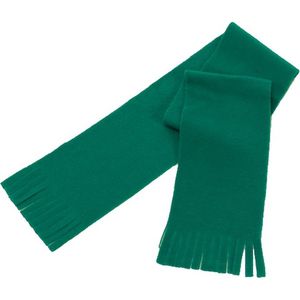Super voordelige groene fleece sjaal voor kids