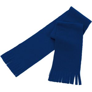 Voordelig polar fleece sjaaltje donkerblauw voor kinderen - Sjaals