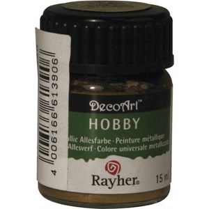 Hobby Allesverf Goud 15 ml