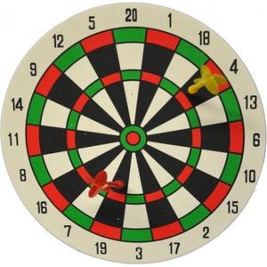 Mini dartbord 27 cm - Dartborden