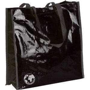 Shopper tas zwart - Glimmende boodschappentassen en shoppers