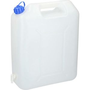 Jerrycan voor water 20 liter - inclusief schenkkraan - waterjerrycans / watertank