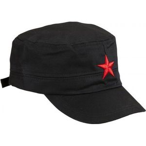 Rebel pet met rode ster - Cap