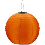Oranje solar lampionnen op zonne energie 30 cm - Lampionnen