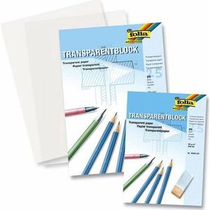 A4 Overtrekpapier / Transparant Tekenpapier - 25 Vellen - 80 Grams