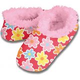 Warme Sloffen - Bloemetjes Print - 100% Polyester