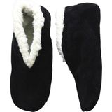 Zwarte Spaanse Sloffen - Suede - Dames - Volwassenen