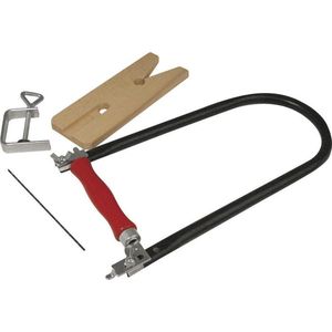Complete hobby figuurzaag set inclusief 5x zaagbladen - Hobby handgereedschap - Figuurzagen