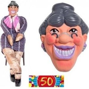 Sarah pop met masker en gratis sticker