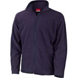 Navy fleece vest Viggo voor heren
