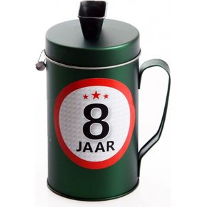 8 jaar geworden spaarpot