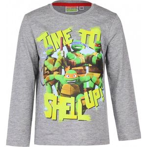 Ninja Turtles t-shirt grijs 98