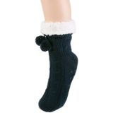 Apollo  - Huissokken - AntiSlip - Donkerblauwe - Unisex - Maat 37-42