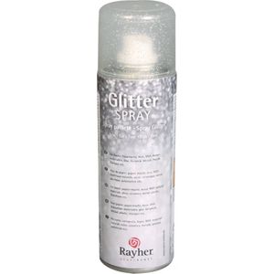 Rayher Hobby Materialen Spray - met Glitters - Zilver