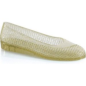 Gouden waterschoenen ballerina voor dames 38