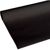 Luxe zwarte kleur tafelloper