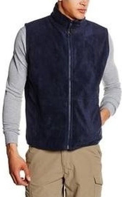 Fleece Bodywarmer - Navy Blauw - Unisex - Volwassenen
