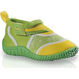 Groen/gele kinder waterschoenen