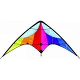 Delta stunt vlieger regenboog 130 x 60 cm