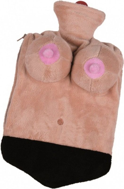 Kruik met Borsten en Zwarte Slip