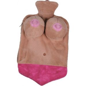 Kruik met Borsten en Roze Slip