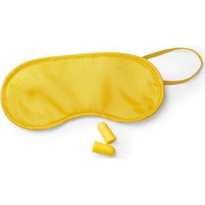 Slaapmasker - Geel - Verduisterend - Microfiber - Voor Kinderen en Volwassenen
