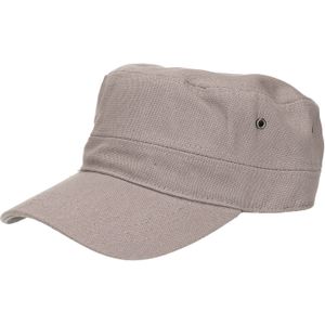 Militairy look rebel cap grijs