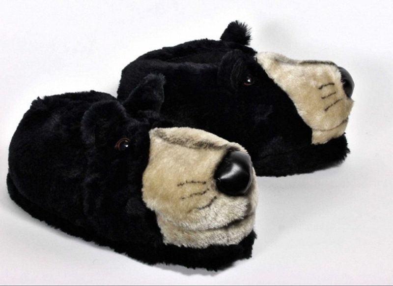 Zachte dieren pantoffels beer - Sloffen - volwassenen