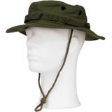 Groene bush hoed met extra drukknoop M (57)