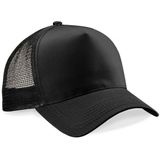 Truckers baseball caps zwart voor volwassenen - voordelige zwarte petjes/caps