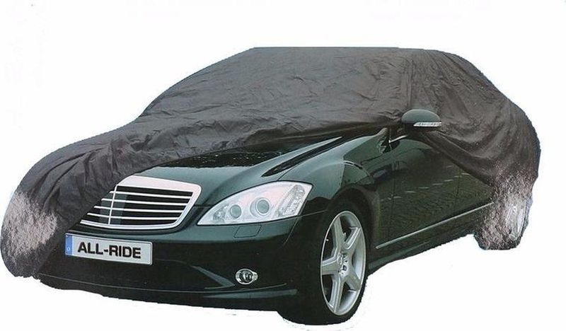 All Ride - Auto Beschermhoes - Grijs - Polyetheen - 534 x 178 x 120 cm