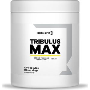 Body & Fit Tribulus Max - Vitaminen en Mineralen / Botanicals - 100 Capsules - 1 Pot