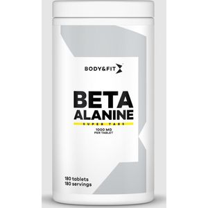 Body & Fit Beta Alanine Super Tabs - 1000 mg - Aminozuren - Pre Workout - 180 capsules