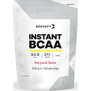 Body & Fit Instant BCAA - Fruit Punch Aminozuren - 500 gram (50 doseringen)