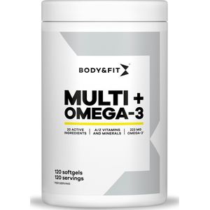 Body&Fit Multi+Omega-3-120 capsules