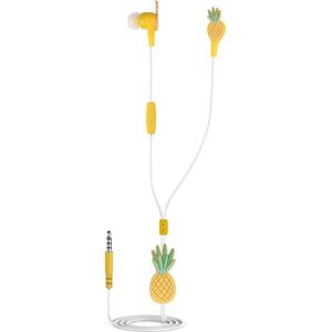 Dresz In-Ear Oordopjes met Ananas - Geel