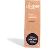 The lekker company deodorant – sensitive soft bamboo - vrij van parabenen