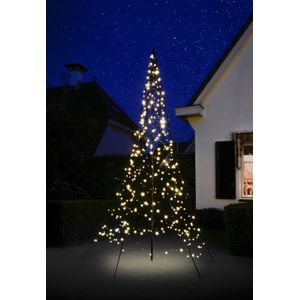 Fairybell LED Kerstboom voor buiten inclusief mast - 3 meter - 360 LEDs - Warm wit