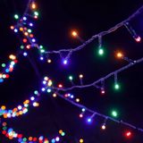 Fairybell LED Kerstboom voor buiten inclusief mast - 4 meter - 640 LEDs - Multi colour