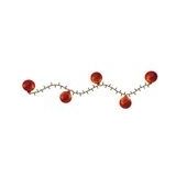 Kerstverlichting Christmas United 2 In 1 Decoration M 370 LED Cranberry Red