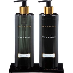 Ted Sparks - Handverzorging Geschenkset - Handzeep & Handlotion - Bamboo & Peony