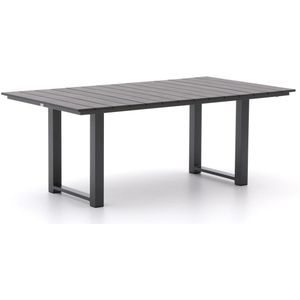 Bellagio Bolano lounge/dining tuintafel 160x90x62cm , Grijs - Antraciet ,  Aluminium/Polywood  , 160x90cm