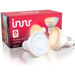 Innr Smart spot GU10 | Comfort | 420 lumen | Zigbee | 5W | 2 stuks