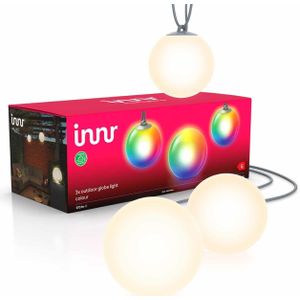 Innr Zigbee Outdoor Globe Light basisset | RGB + 1800-6500K | Werkt met Philips Hue | 4.6W | 3 stuks