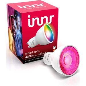 innr Smart Spot - werkt met Philips Hue*, Alexa, Google Home en SmartThings - GU10 RGBW/CCT 350lm - Zigbee 3.0