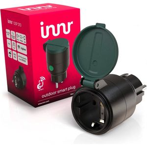 Innr Smart Plug Outdoor | Max. 2300W | Zwart | 1 stuk