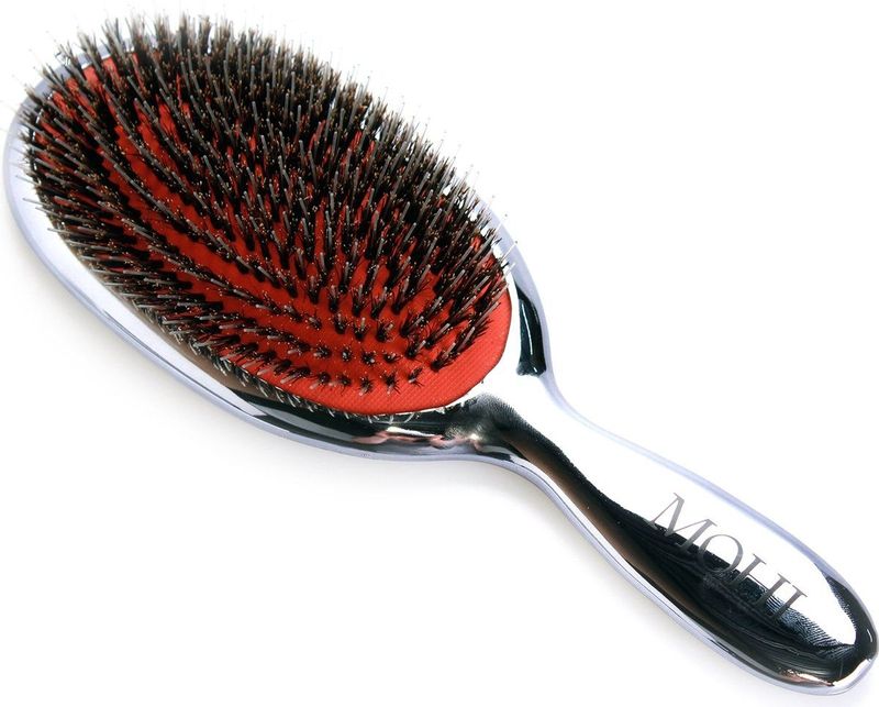 MOHI - Bristle & Nylon Spa Borstel - Platinum Edition - Haarborstel - Ovalen Vorm - Hoogwaardige Materialen