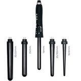 Max Pro - Miracle 5 in 1 Krultang - Zwart - Keramisch - LCD-Display